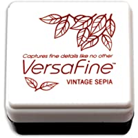 Almohadilla de tinta de Sepia VersaFine Tsukineko - pequeño
